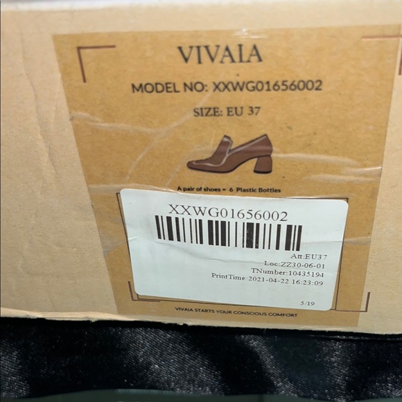 VIVAIA Square-Toe Patterned Heels - Picture 8 of 11